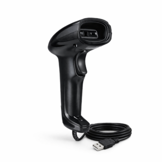 Lecteur Code-Barres USB Filaire – Scanner 1D + 2D Rapide Plug & Play pour Caisse & Stock